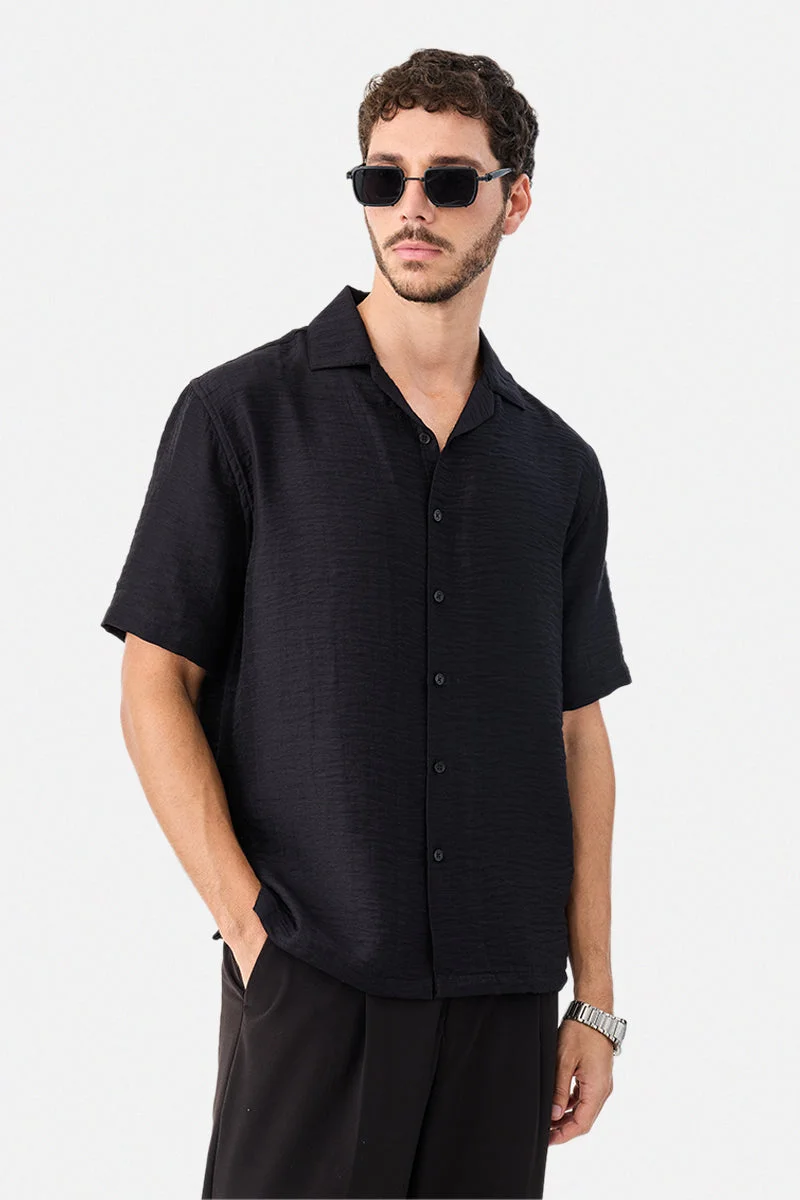 SNITCH Textured Box Fit Shirt